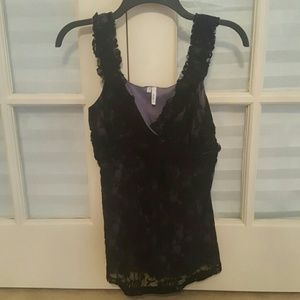 Black Lace Tank